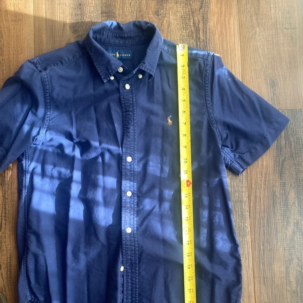 Bundle Ralph Lauren Kids Navy and Route66 Orange Plaid Shirt Set